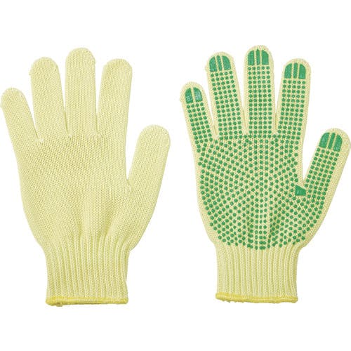 トラスコ中山 耐切創手袋　７ゲージ　裏面キュプラ（ベンベルグ［［Ｒ上］］）６７％・ポリエステル３３％　すべり止め付 TATBP-7S 耐切創手袋（アラミド繊維）