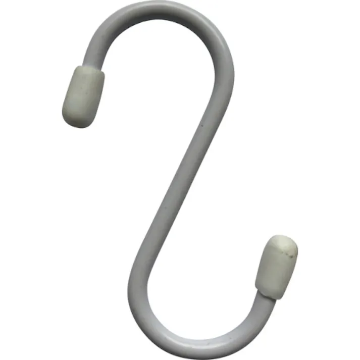 【CAINZ-DASH】トラスコ中山 スチールSフック 75mm 白 TTSH75【別送品】