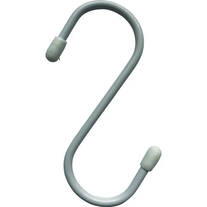 【CAINZ-DASH】トラスコ中山 スチールSフック 100mm 白 TTSH100【別送品】