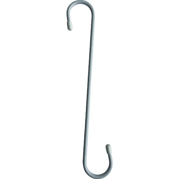 【CAINZ-DASH】トラスコ中山 スチールSフック 300mm 白 TTSH300【別送品】