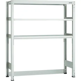 【CAINZ-DASH】トラスコ中山 スチールラック M3型中量棚 下段開放型 W1200XD571XH1800 3段 単体 M3-SB6463【別送品】