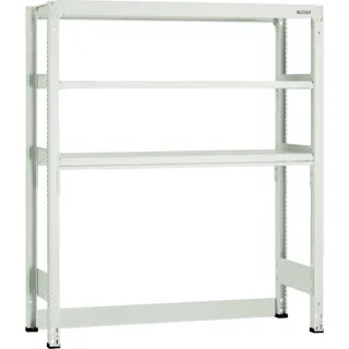 【CAINZ-DASH】トラスコ中山 スチールラック M3型中量棚 下段開放型 W1500XD571XH1800 3段 単体 M3-SB6563【別送品】