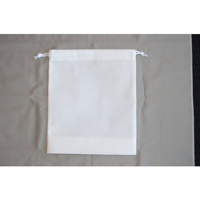 【CAINZ-DASH】トラスコ中山 不織布巾着袋　Ｂ５サイズ　マチあり　ホワイト　１０枚入 HSB5-10-W【別送品】