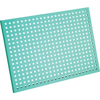 【CAINZ-DASH】トラスコ中山 ツールワゴン イーグル バーディワゴン用 上部パンチングパネル 600X400 ヤンググリーン EGW-PN600T-YG【別送品】