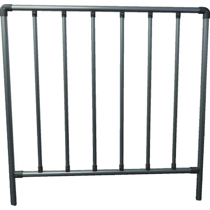 【CAINZ-DASH】トラスコ中山 セーフティガード 間口1000mmX高さ1000mm シルバー ASFG-10【別送品】