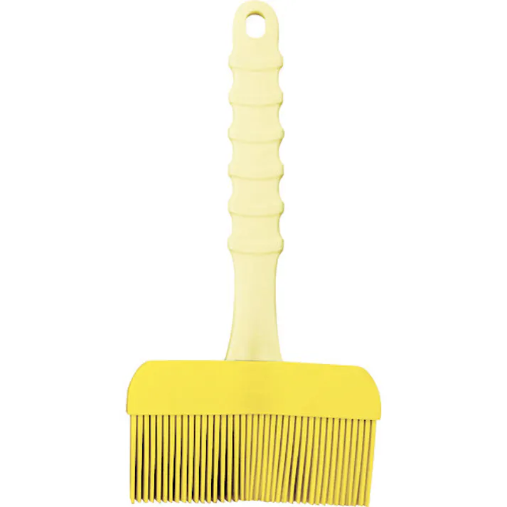 【CAINZ-DASH】トラスコ中山 シリコン刷毛 刷毛幅100mm 黄 SLH-100-Y【別送品】