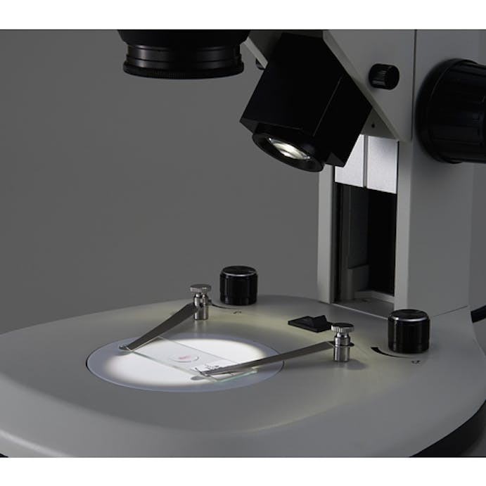 【CAINZ-DASH】トラスコ中山 ズーム式実体顕微鏡　双眼（ＬＥＤ照明）ＳＣＯＰＲＯ（スコープロ） ZMS-B1【別送品】