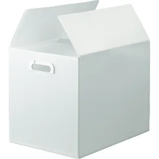 【CAINZ-DASH】トラスコ中山 ダンボールプラスチックケース 5枚セット A3サイズ 取っ手穴あき 半透明 TDP-A3-5TM【別送品】