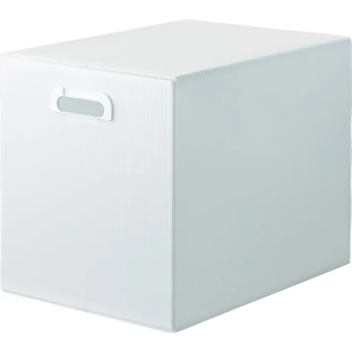 【CAINZ-DASH】トラスコ中山 ダンボールプラスチックケース 5枚セット A3サイズ 取っ手穴あき 半透明 TDP-A3-5TM【別送品】