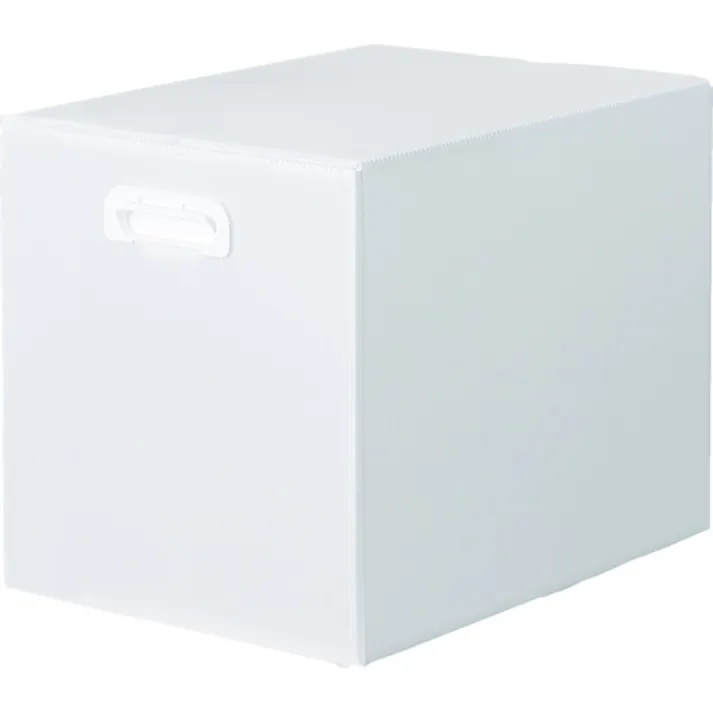 【CAINZ-DASH】トラスコ中山 ダンボールプラスチックケース 5枚セット A3サイズ 取っ手穴なし 半透明 TDP-A3D-5TM【別送品】