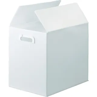 【CAINZ-DASH】トラスコ中山 ダンボールプラスチックケース 5枚セット B4サイズ 取っ手穴あき 半透明 TDP-B4-5-TM【別送品】