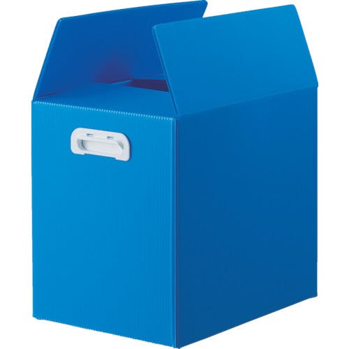 トラスコ中山 ダンボールプラスチックケース 5枚セット B4サイズ 取っ手穴なし ブルー TDP-B4D-5B ダンボールプラスチックコンテナ トラスコ中山 ダンボールプラスチックケース 5枚セット B4サイズ 取っ手穴なし ブルー TDP-B4D-5B ダンボールプラスチックコンテナ
