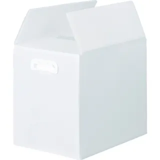 【CAINZ-DASH】トラスコ中山 ダンボールプラスチックケース 5枚セット B4サイズ 取っ手穴なし 半透明 TDP-B4D-5TM【別送品】