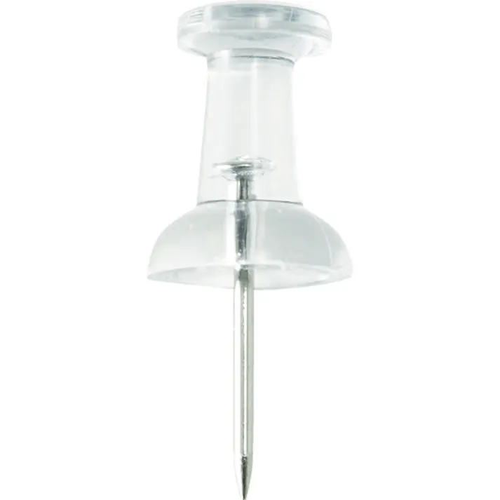 【CAINZ-DASH】トラスコ中山 ダルマピン 透明 50本入 T-DGB50-TM【別送品】