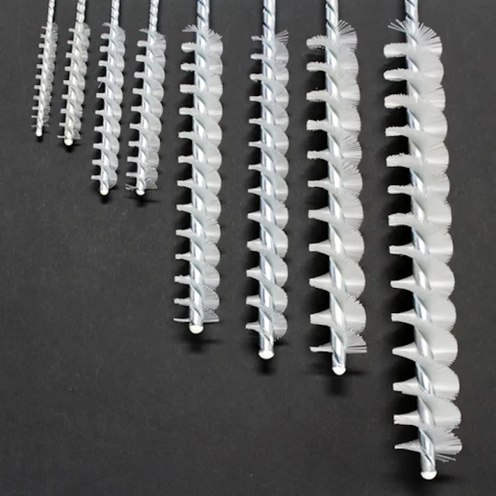 【CAINZ-DASH】トラスコ中山 六角軸スパイラルホールブラシ 66ナイロン 12.5mm 下穴径 6HB-12.5-NY【別送品】