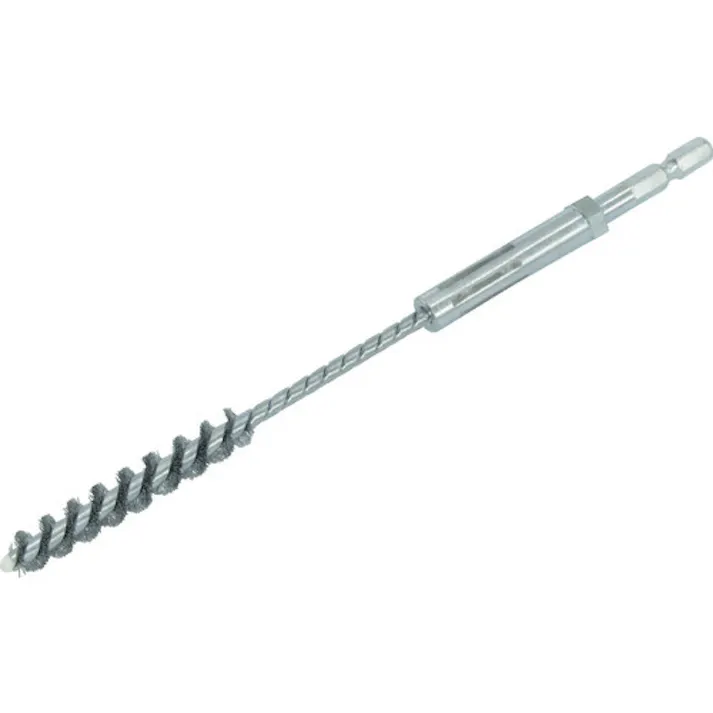 【CAINZ-DASH】トラスコ中山 六角軸スパイラルホールブラシ ワイヤー鋼線 10.5mm 下穴径 6HB-10.5-WB【別送品】