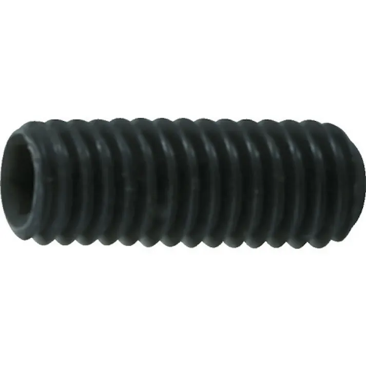 【CAINZ-DASH】トラスコ中山 六角穴付止めねじ 平先 黒染め M3×6 80本入 B63-0306【別送品】