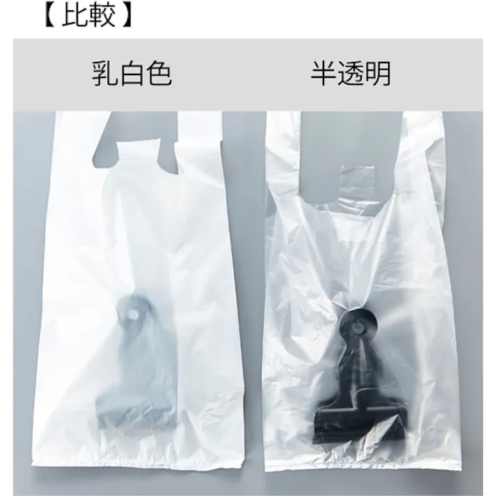 【CAINZ-DASH】トラスコ中山 レジ袋 8/25号 340X250(160)mm 半透明 100枚入 TRB8-25-TM【別送品】