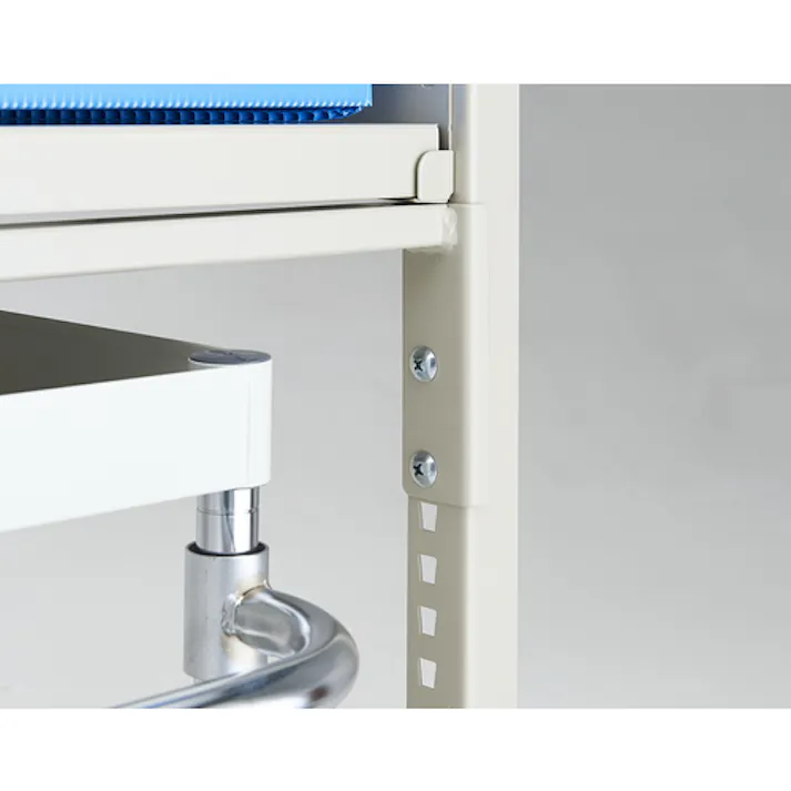 【CAINZ-DASH】トラスコ中山 スチールラック M2型軽中量棚 下段開放型 860X450XH1800 3段 連結 M2-SB6343B【別送品】