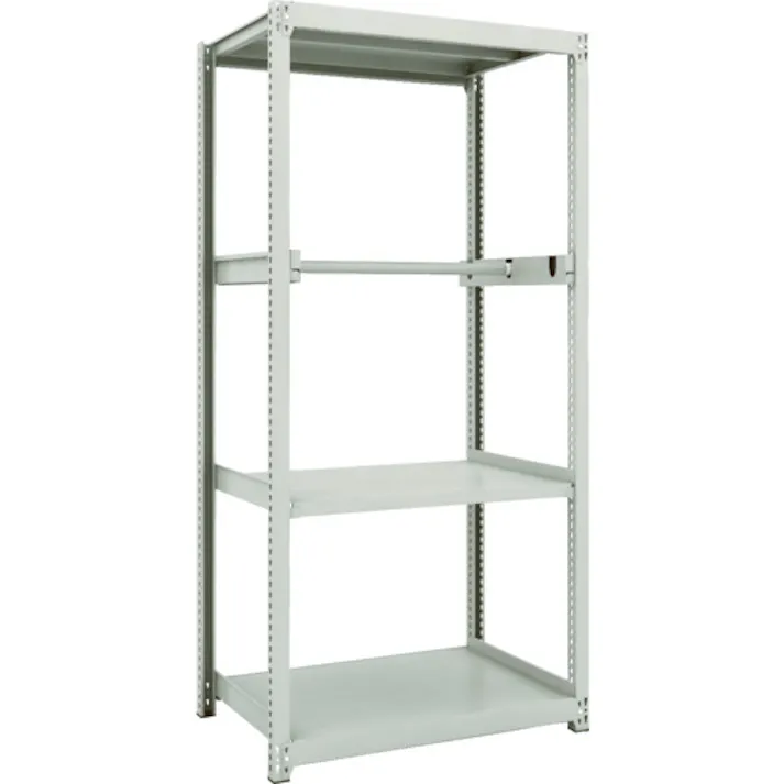 【CAINZ-DASH】トラスコ中山 スチールラック M2型軽中量棚 860X600XH1800 パイプ1段 単体 M2-6363P1【別送品】