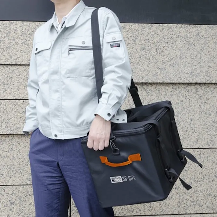 【CAINZ-DASH】トラスコ中山 プロ用段積みバッグ STACK BLOCK ボックスタイプ SB-BOX【別送品】