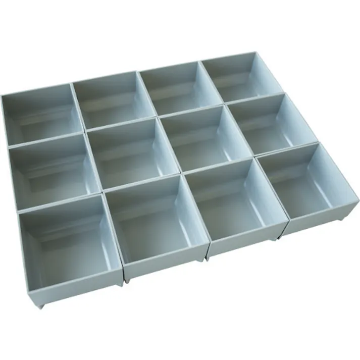 【CAINZ-DASH】トラスコ中山 プロ用段積みバッグ STACK BLOCK パーツケース 420X70 Cタイプ SB-PT42B-C【別送品】