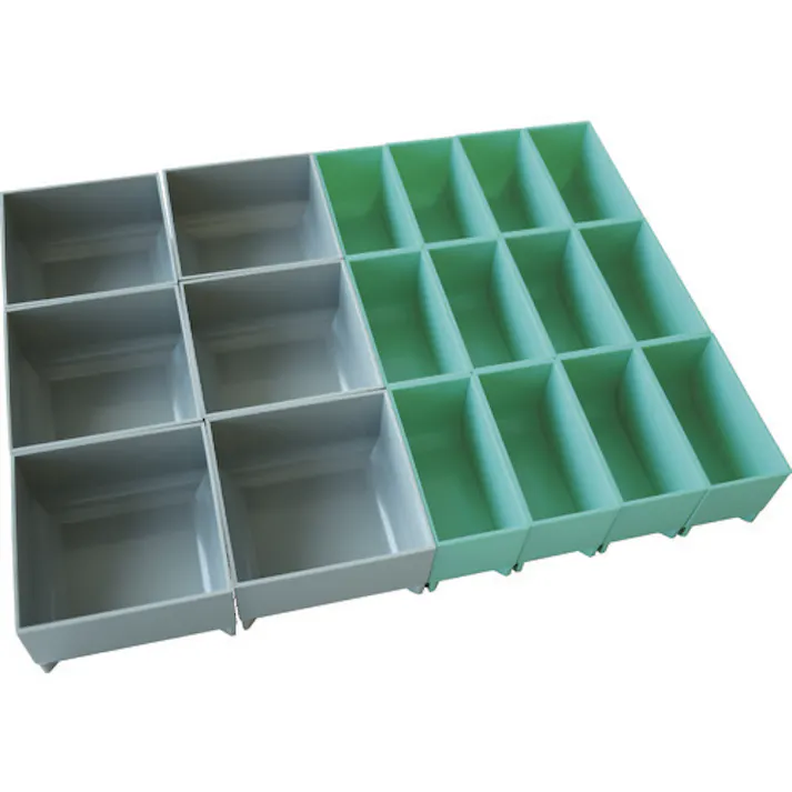 【CAINZ-DASH】トラスコ中山 プロ用段積みバッグ STACK BLOCK パーツケース 420X70 Eタイプ SB-PT42B-E【別送品】