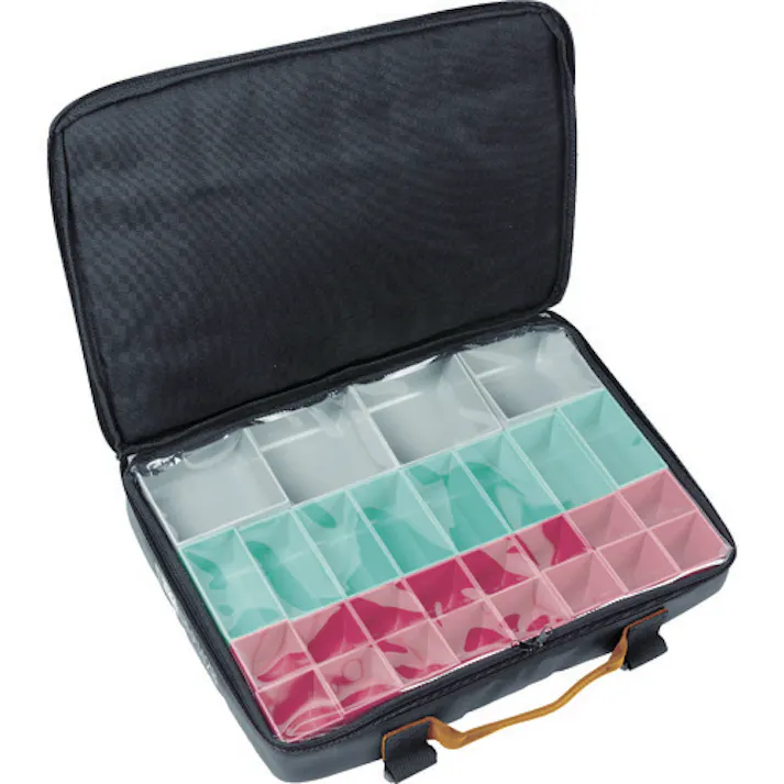 【CAINZ-DASH】トラスコ中山 プロ用段積みバッグ STACK BLOCK パーツケース 420X70 Fタイプ SB-PT42B-F【別送品】