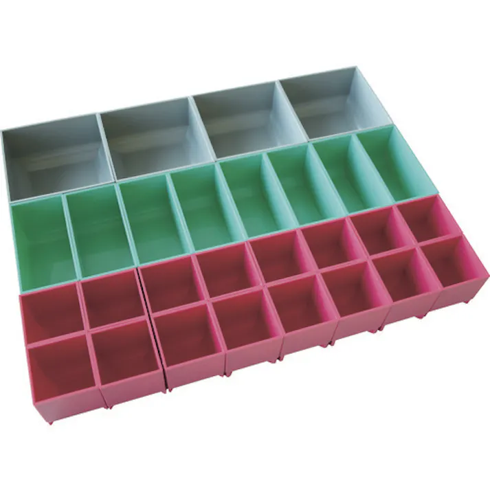 【CAINZ-DASH】トラスコ中山 プロ用段積みバッグ STACK BLOCK パーツケース 420X70 Fタイプ SB-PT42B-F【別送品】