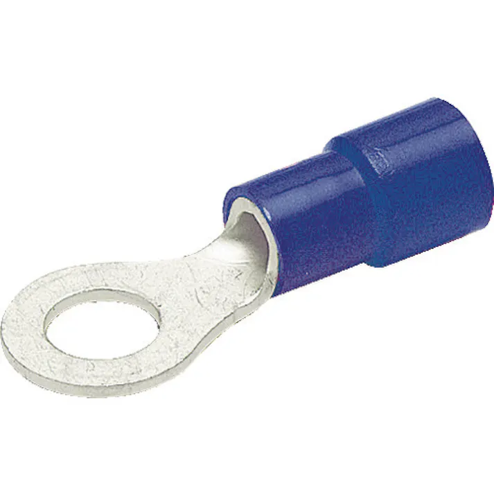 【CAINZ-DASH】トラスコ中山 環境配慮型絶縁被覆付圧着端子丸形φ4.3長さ22.0 (25個入) T-TMEX2-4【別送品】