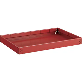 【CAINZ-DASH】トラスコ中山 ツールワゴン イーグル バーディワゴン用棚板 深型 600X400 R色 EGW-S64FT-R【別送品】