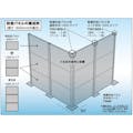 【CAINZ-DASH】トラスコ中山 軽量防音パネル用支柱　１２００タイプ TSHSH-1200【別送品】