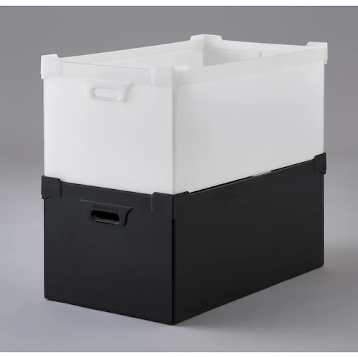 【CAINZ-DASH】トラスコ中山 ダンボールプラスチック 45L 半透明 DP-560-5N【別送品】