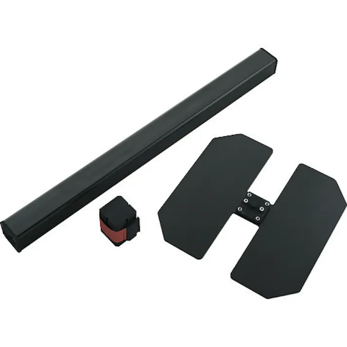 【CAINZ-DASH】トラスコ中山 ベルトパーテーション ブラック ベルトカラーレッド TABP-BK/R【別送品】