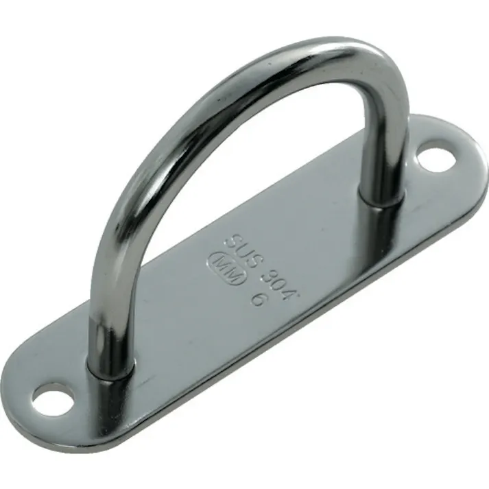 【CAINZ-DASH】トラスコ中山 アイプレート パッドアイワイド ステンレス 6mm 1個入 TPD-6W【別送品】