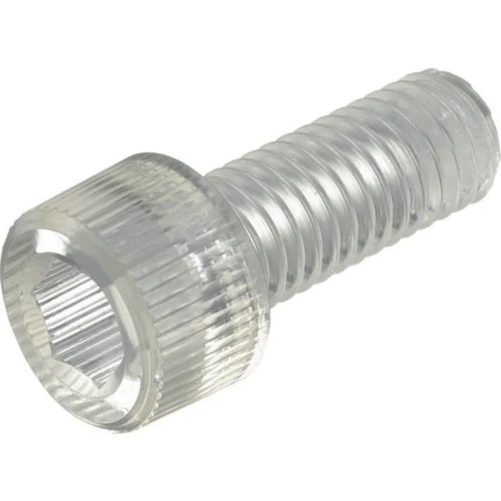 【CAINZ-DASH】トラスコ中山 ポリカーボネート(PC) 六角穴付ボルト M6X25 50本入 BPC-CBM6X25【別送品】