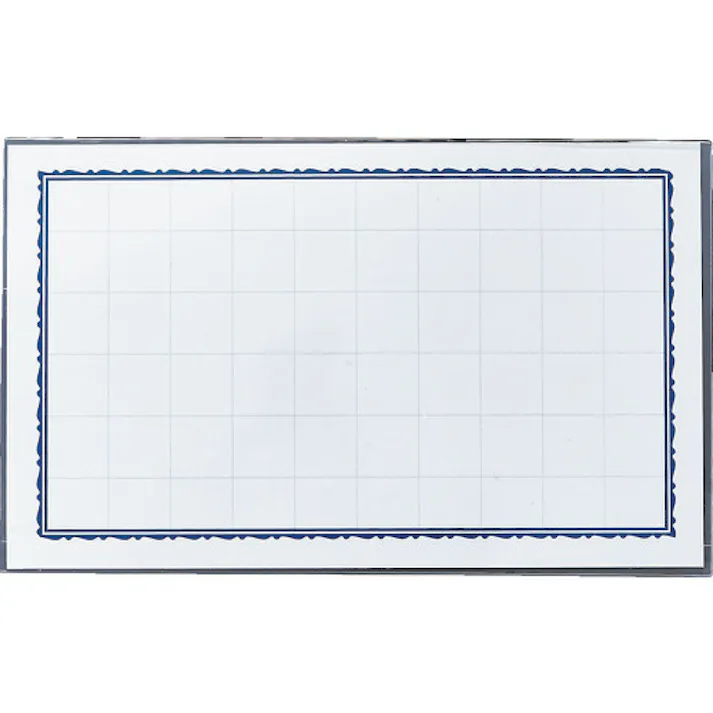 【CAINZ-DASH】トラスコ中山 再生PET 硬質簡易名札 クリップピンタイプ 台紙55×90mm KHE-N-1P【別送品】