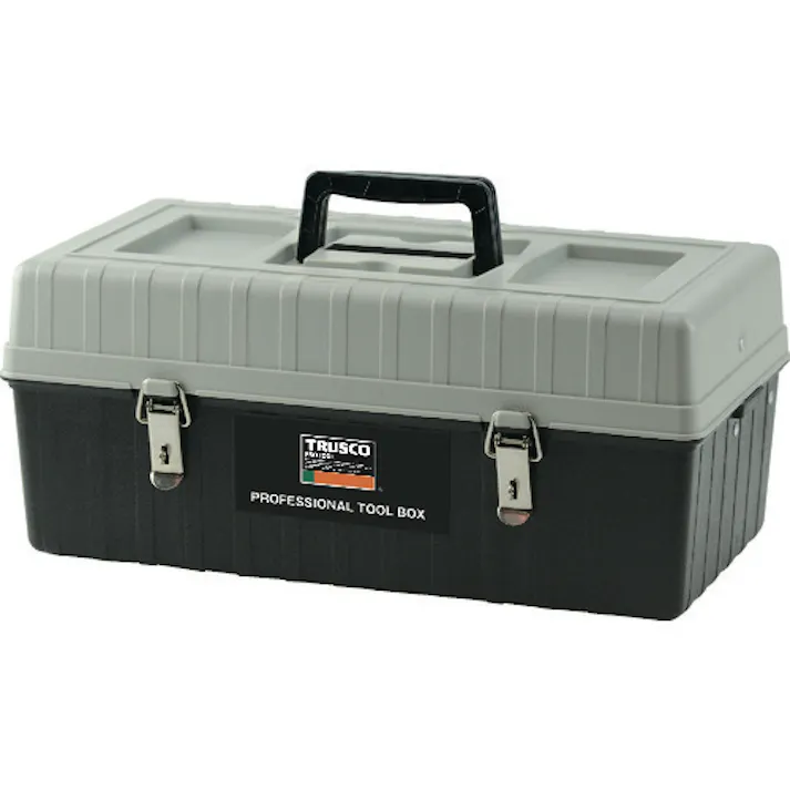 【CAINZ-DASH】トラスコ中山 樹脂製エンジニアBOX 420mm PE420BK【別送品】