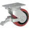 【CAINZ-DASH】トラスコ中山 重高荷重用キャスター 自在SP付 150MM 耐湿ウレタン車輪650KGF HR/HM150650PCI-TG-WB【別送品】