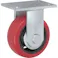 【CAINZ-DASH】トラスコ中山 重高荷重用キャスター 固定 150MM 耐湿ウレタン車輪650KGF HR/HM150650RPCI-TG【別送品】