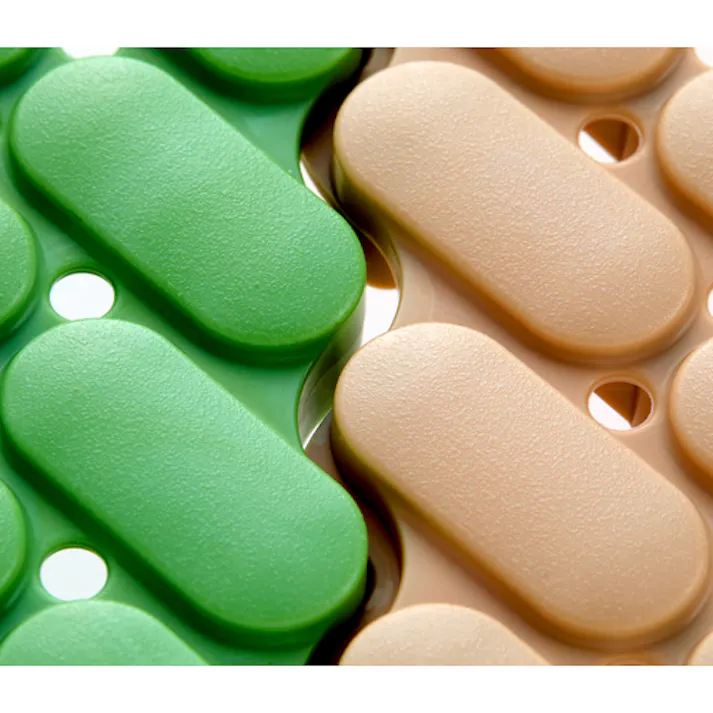 【CAINZ-DASH】トラスコ中山 抗菌・防炎ジョイントスノコ 素足用 ベージュ TJSS15-BE【別送品】