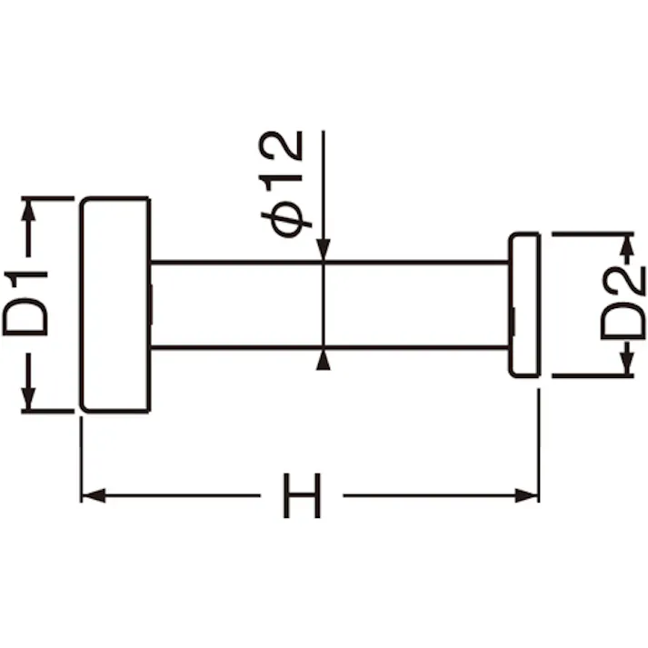【CAINZ-DASH】トラスコ中山 I型真鍮フック 40mm ゴ-ルド IBF40-G【別送品】