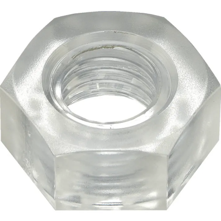 【CAINZ-DASH】トラスコ中山 ポリカーボネート(PC) 六角ナット M5 50個入 BPC-NTM5【別送品】