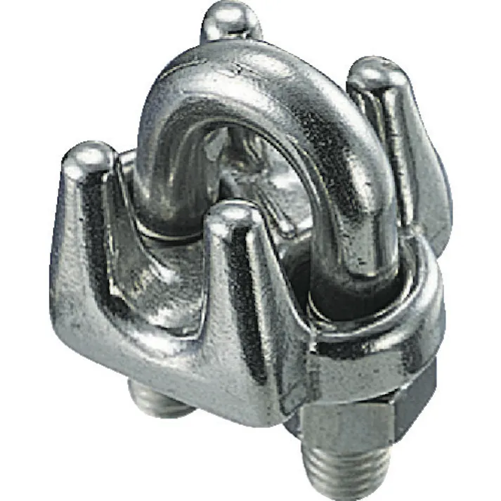 【CAINZ-DASH】トラスコ中山 ワイヤークリップ ステンレス製 16mm用 (1個入) TWC-16【別送品】