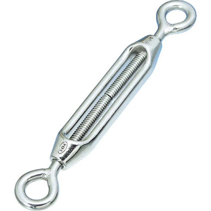 【CAINZ-DASH】トラスコ中山 ステンレス製 枠式ターンバックル アイ&アイタイプ ねじ径M3 (1個入) TTB-3EM【別送品】