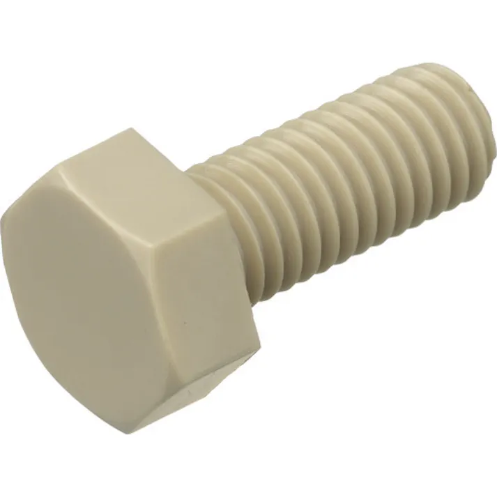 【CAINZ-DASH】トラスコ中山 ポリフェニレンサルファイド(PPS) 六角ボルト M5X20 50本入 BPPS-BTM5X20【別送品】