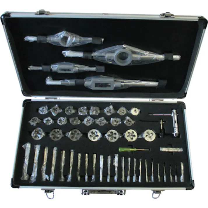 【CAINZ-DASH】ライト精機 タップダイスセットSUPER-54 SUPER-54【別送品】