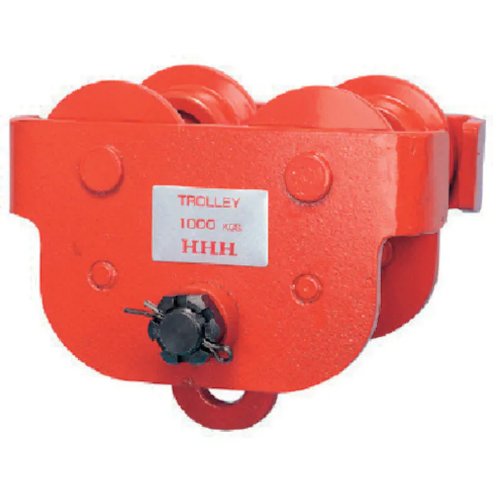 【CAINZ-DASH】スリーエッチ プレントロリー 0.5t ビーム巾75、100、125用 PT0.5TON【別送品】