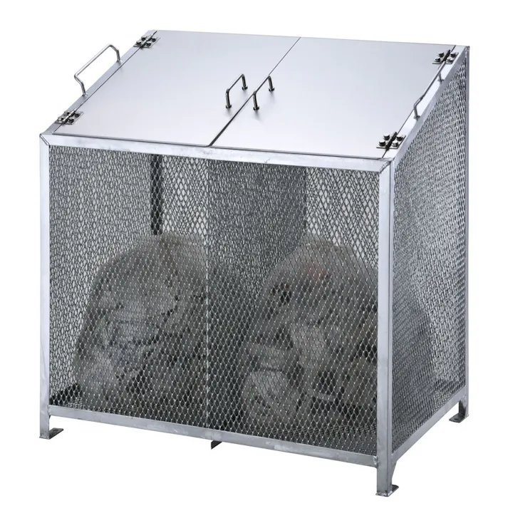 サンカ ゴミステーションBOX 中仕切り付 330L CZ-330N