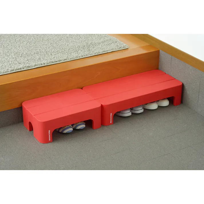 【CAINZ-DASH】SANKA デコラステップ ショート L レッド DS-SLRE【別送品】